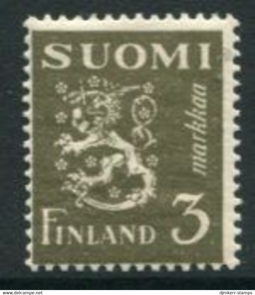 FINLAND 1930 Lion Definitive 3 M.  LHM / *.  Michel 154 - Neufs