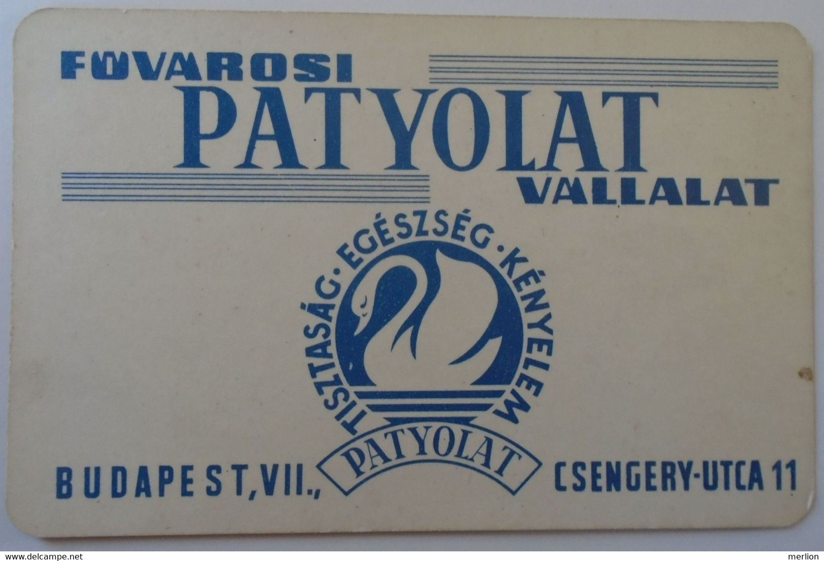 D190587  Pocket Calendar  HUNGARY 1963  Swan  Patyolat   Budapest - Petit Format : 1961-70