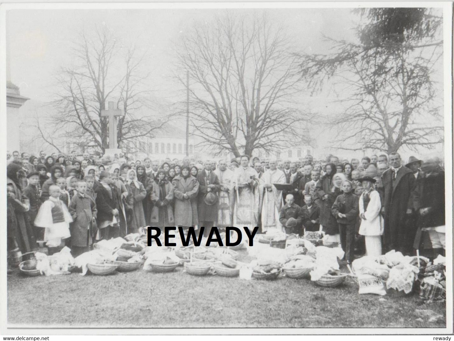 Nasaud / Romania -  Serbarea Pastelui / Etnografie / (120x90 Mm) / 1933 - Personnes