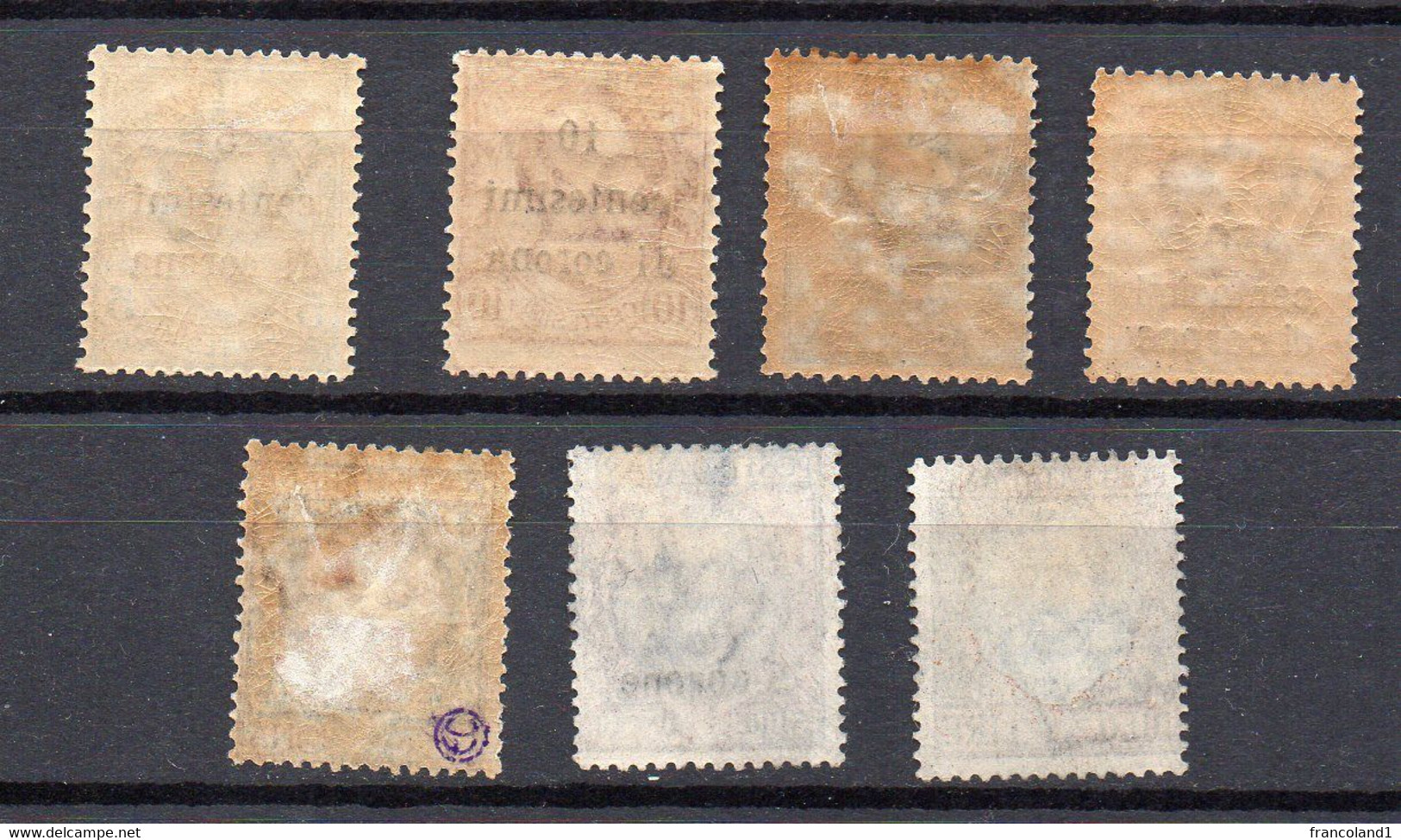 1921 Dalmazia N. 2 - 8 Serie Completa Nuovi MLH* - Dalmatië