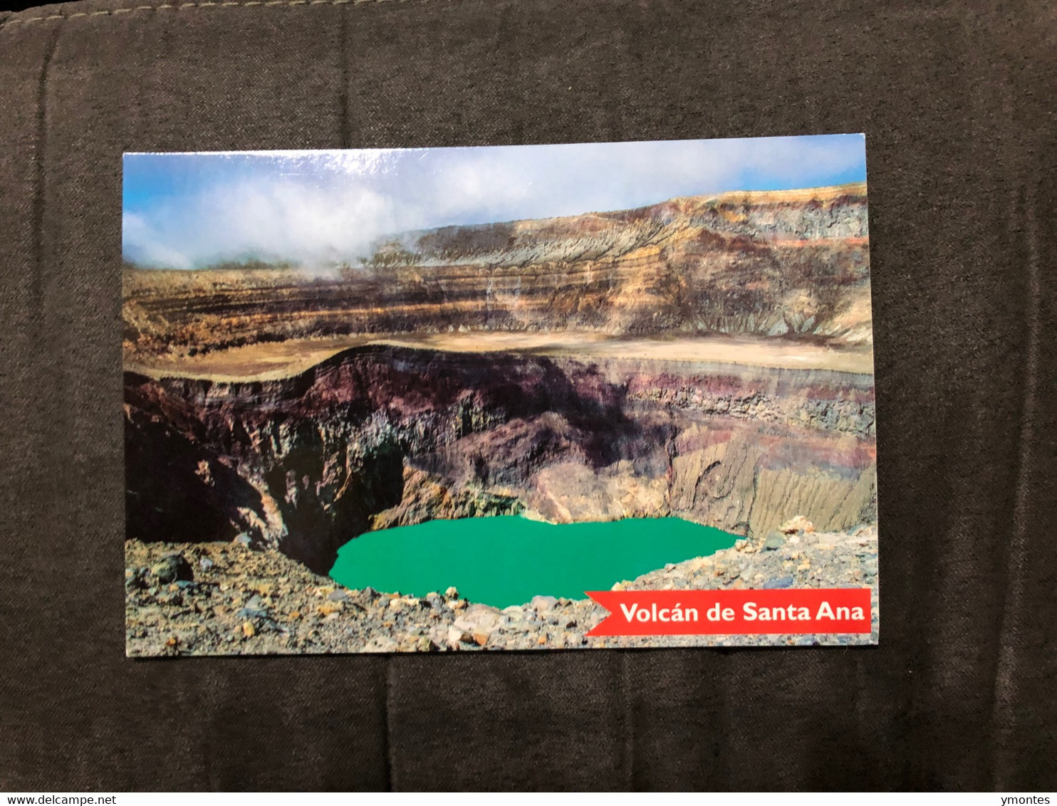 Postcard Santa Ana Volcano 2015 - El Salvador