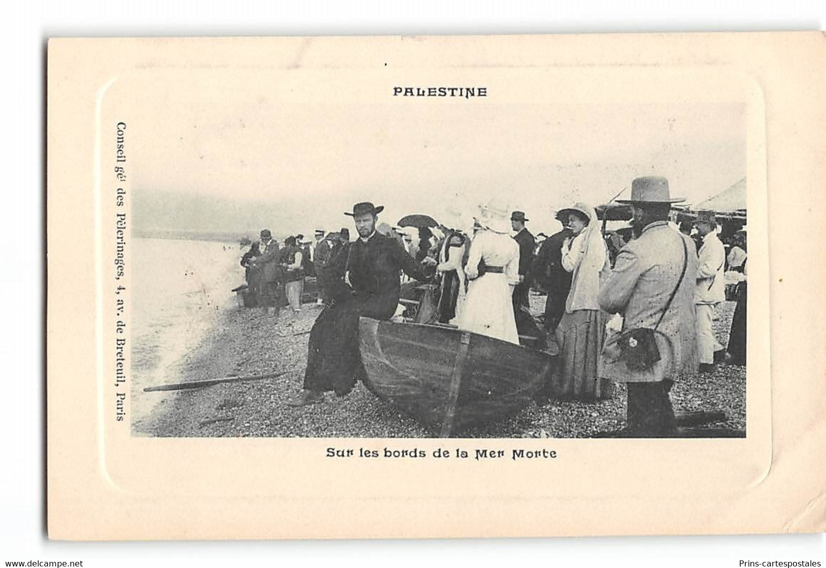 CPA Palestine Sur Les Bords De La Mer Morte - Israele