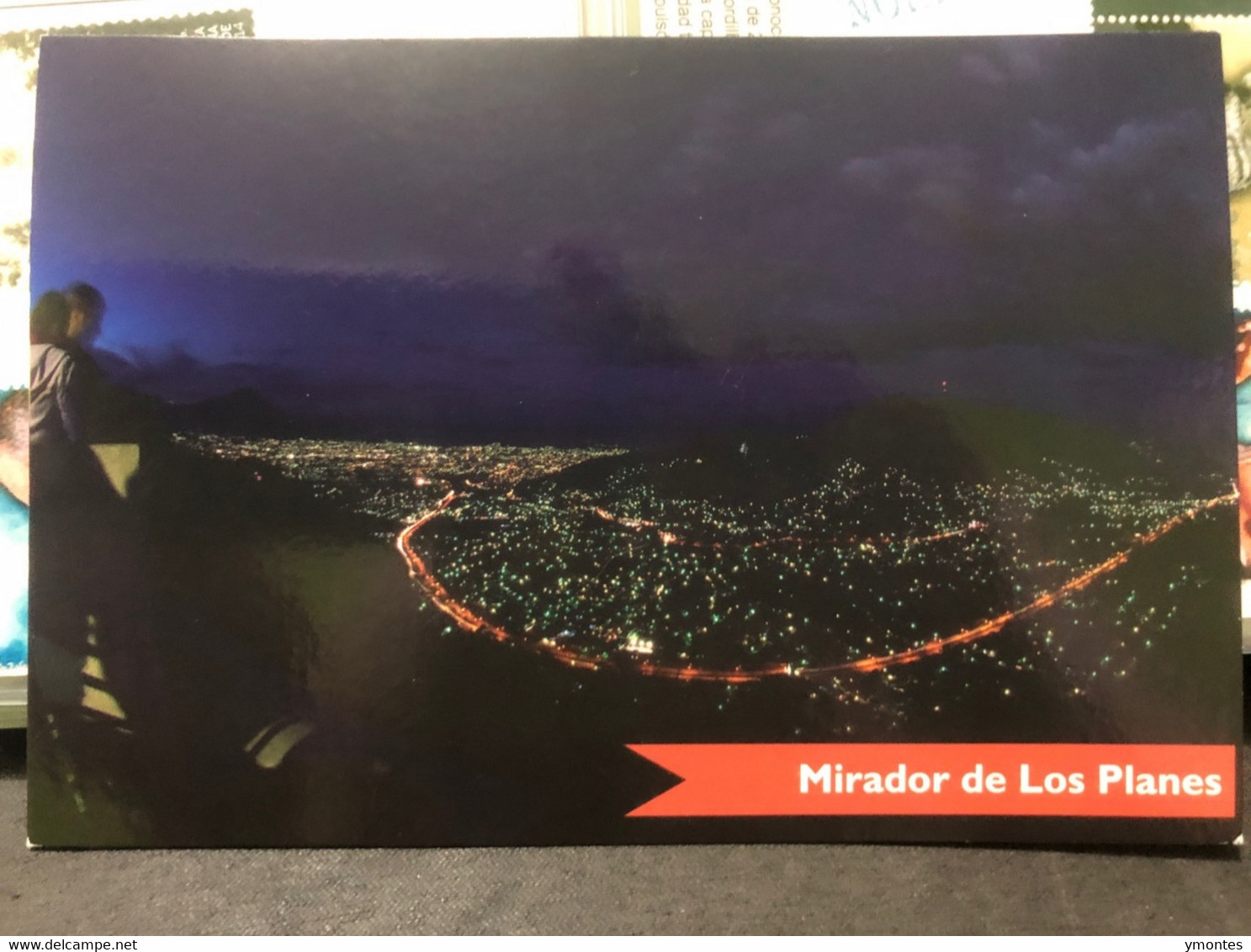 Postcard View San Salvador 2016 ( Volcano Stamp) - El Salvador