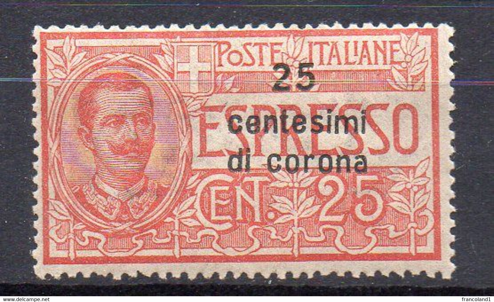 1921 Dalmazia Espresso N. 1  Nuovo MLH* - Dalmatia