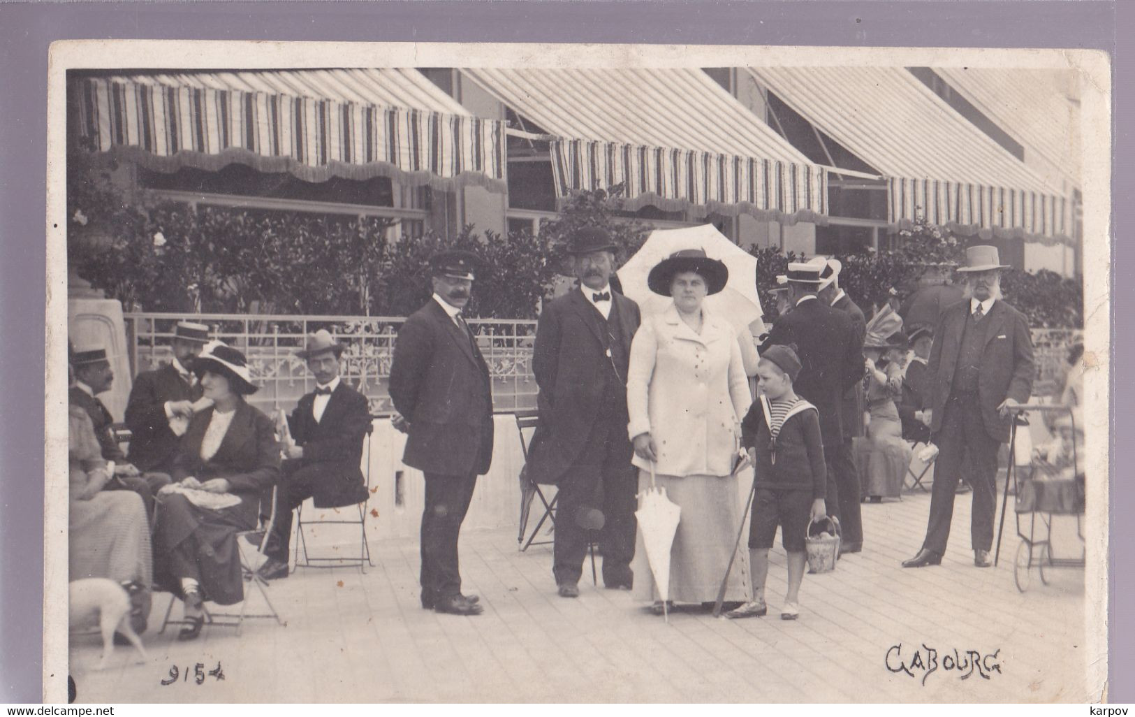 CARTE PHOTO - CABOURG - - Cabourg