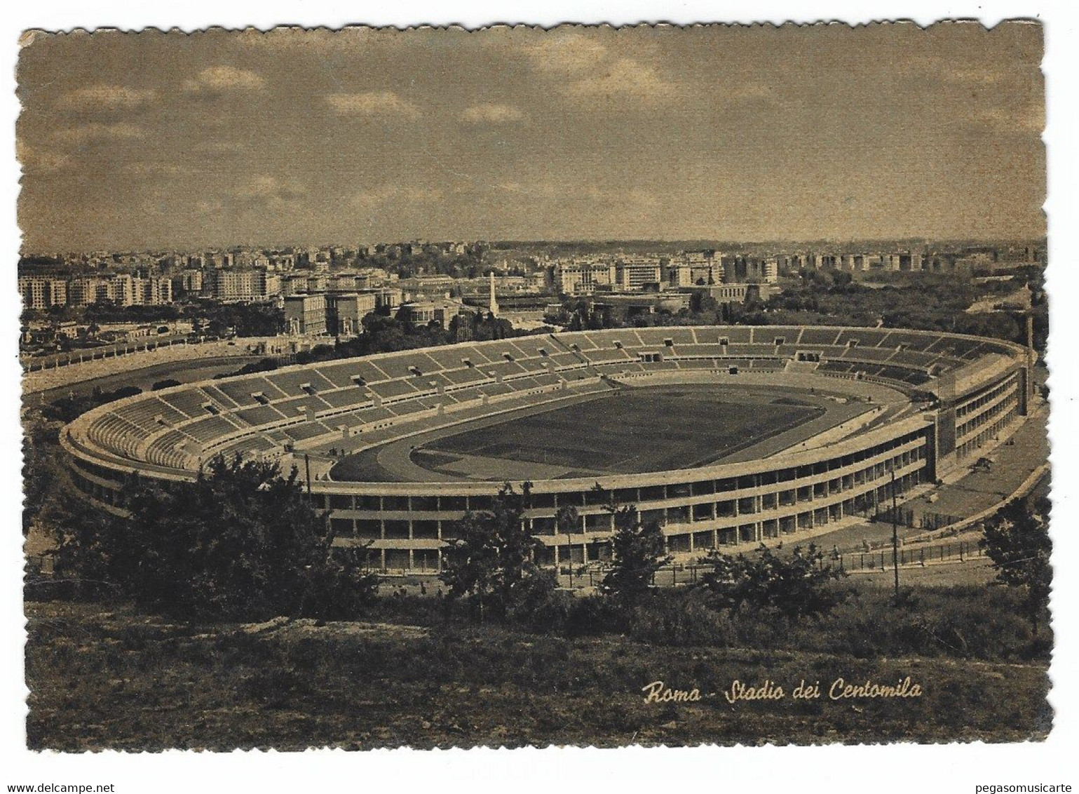 16338 - ROMA - STADIO DEI CENTOMILA - STADIO OLIMPICO  1950 CIRCA - Stadiums & Sporting Infrastructures