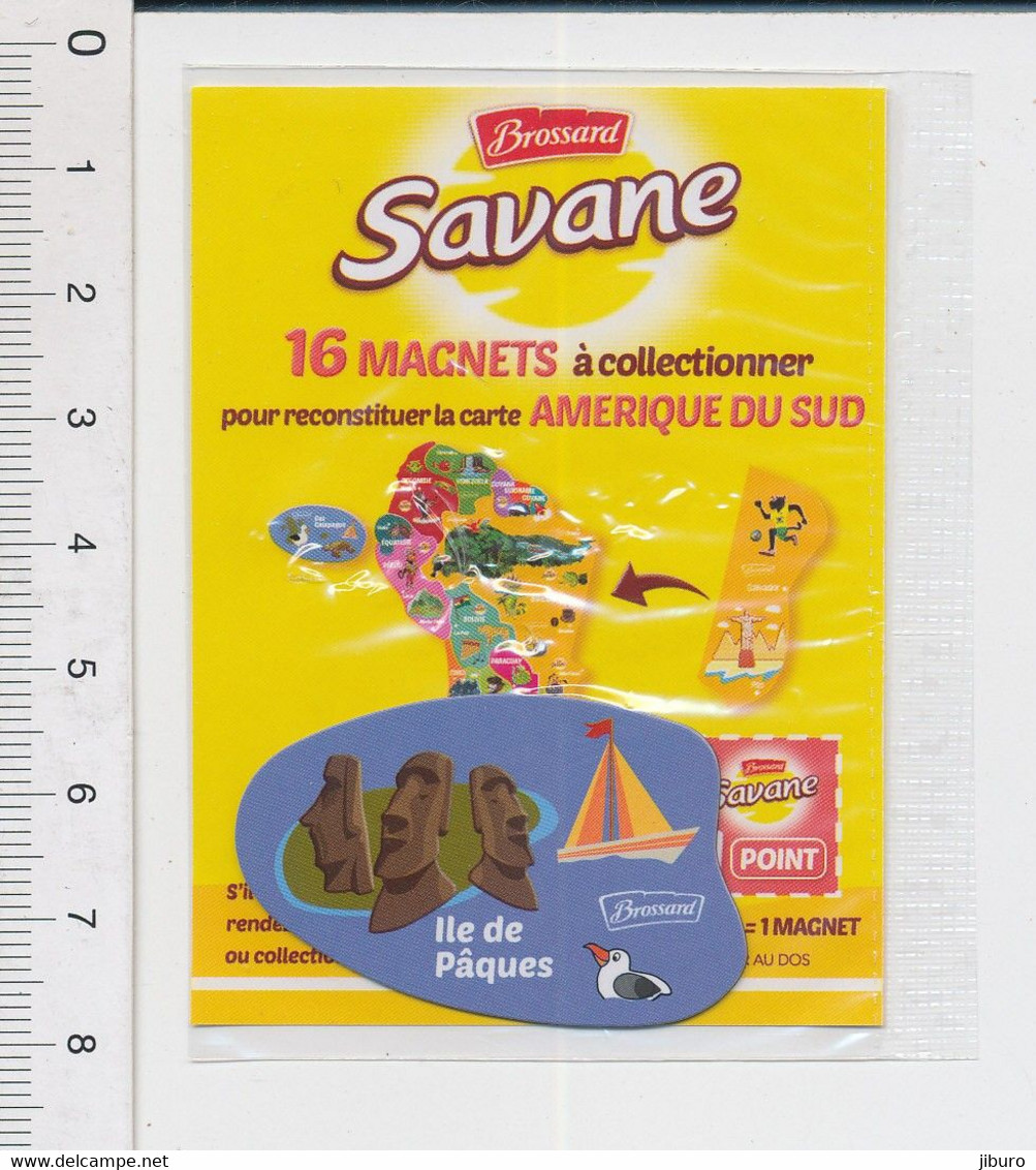 Magnet Publicité Brossard Savane / Amérique Du Sud Ile De Pâques  IM39/14 - Magnets