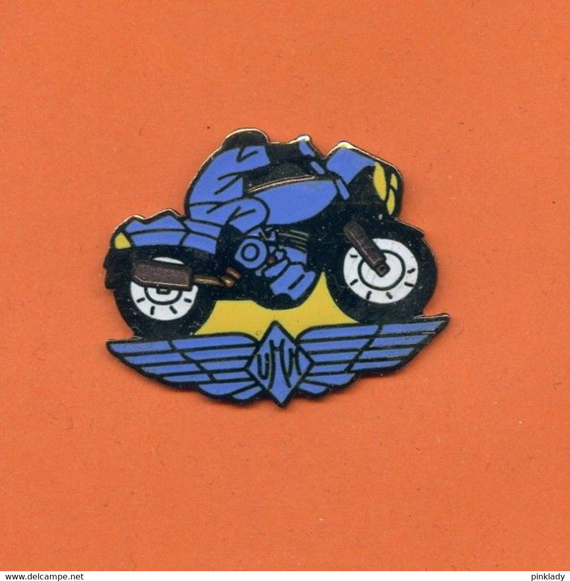 Rare Pins Moto Ailes Signé Nohomo Egf D449 - Motos