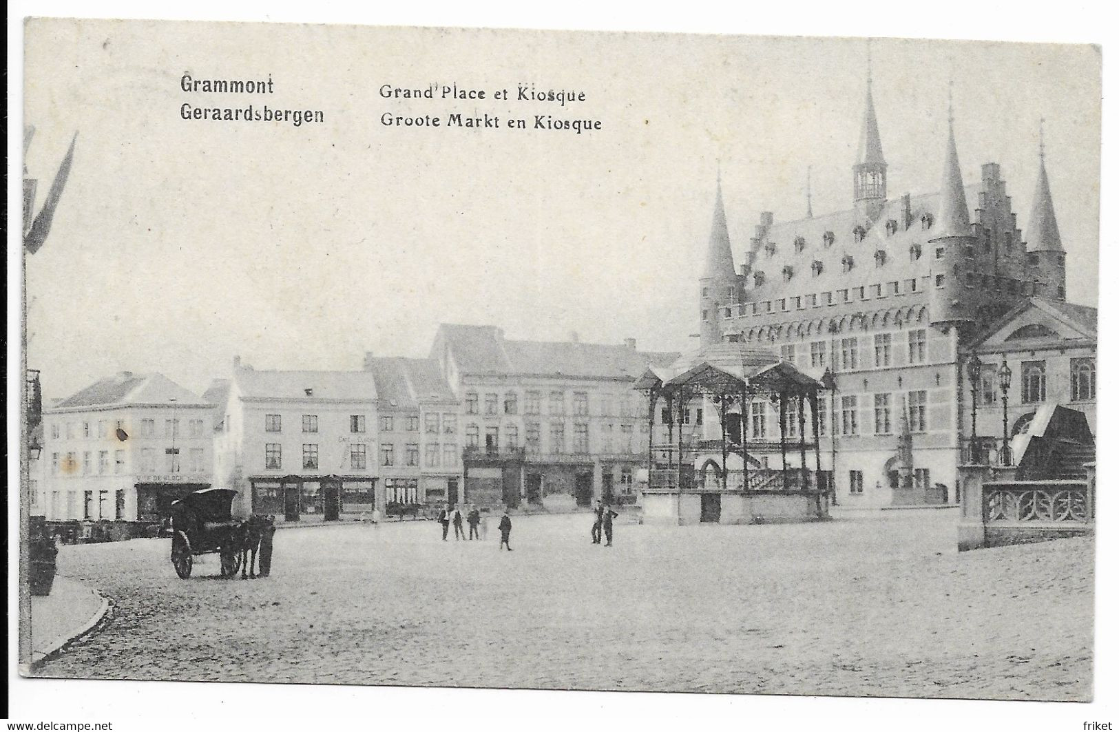 - 1394 -  GRAMMONT   Grand'Place Et Kiosque - Geraardsbergen