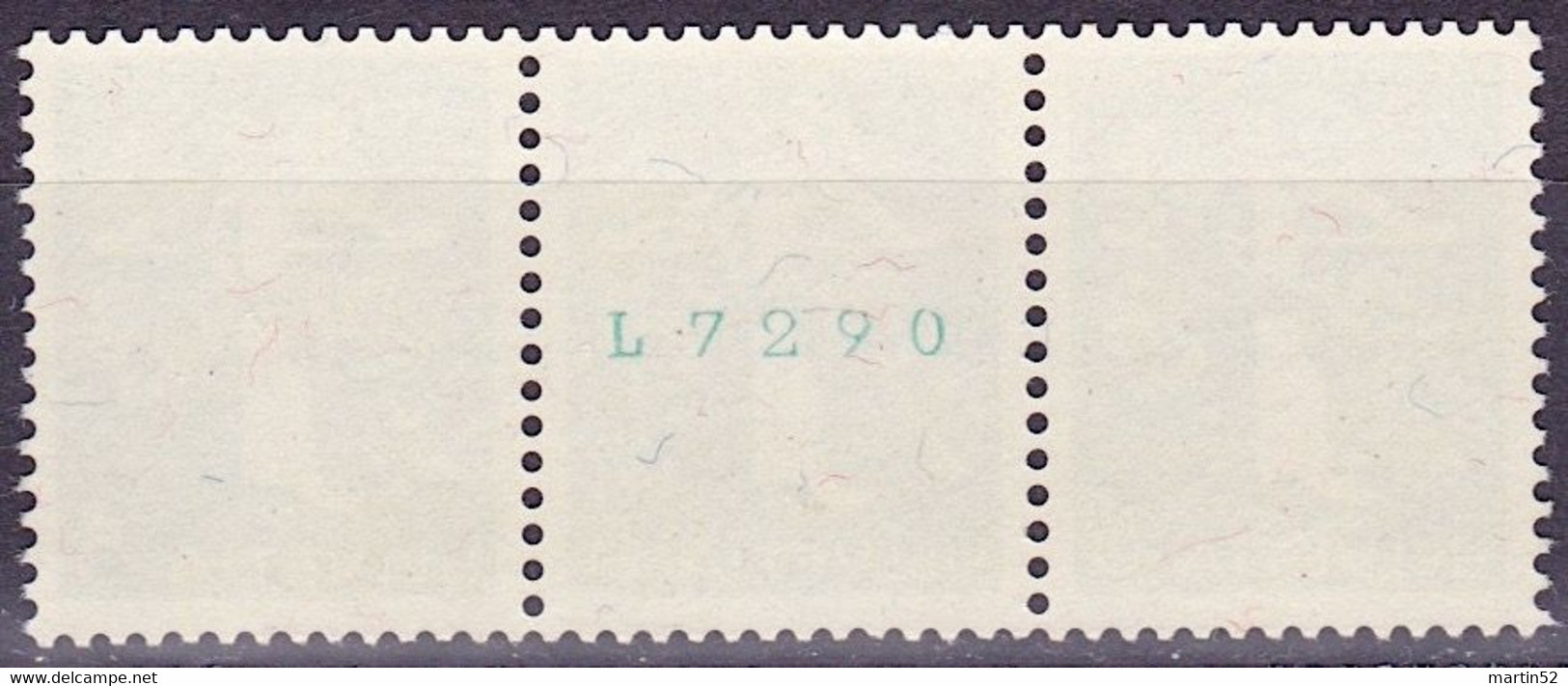 Schweiz Suisse 1939: Zusammendruck Se-tenant Zu Z25b Mi W10 ** Mit Nr. Avec N° L7290 Postfrisch MNH (Zumstein CHF 21.00) - Francobolli In Bobina