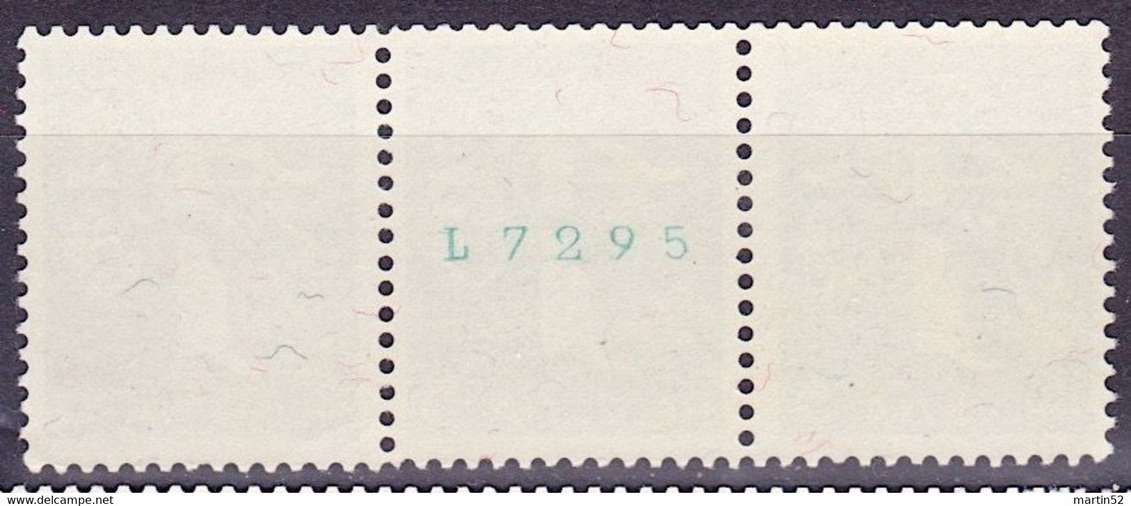 Schweiz Suisse 1939: Zusammendruck Se-tenant Zu Z25c Mi W12 ** Mit Nr. Avec N° L7295 Postfrisch MNH (Zumstein CHF 21.00) - Coil Stamps