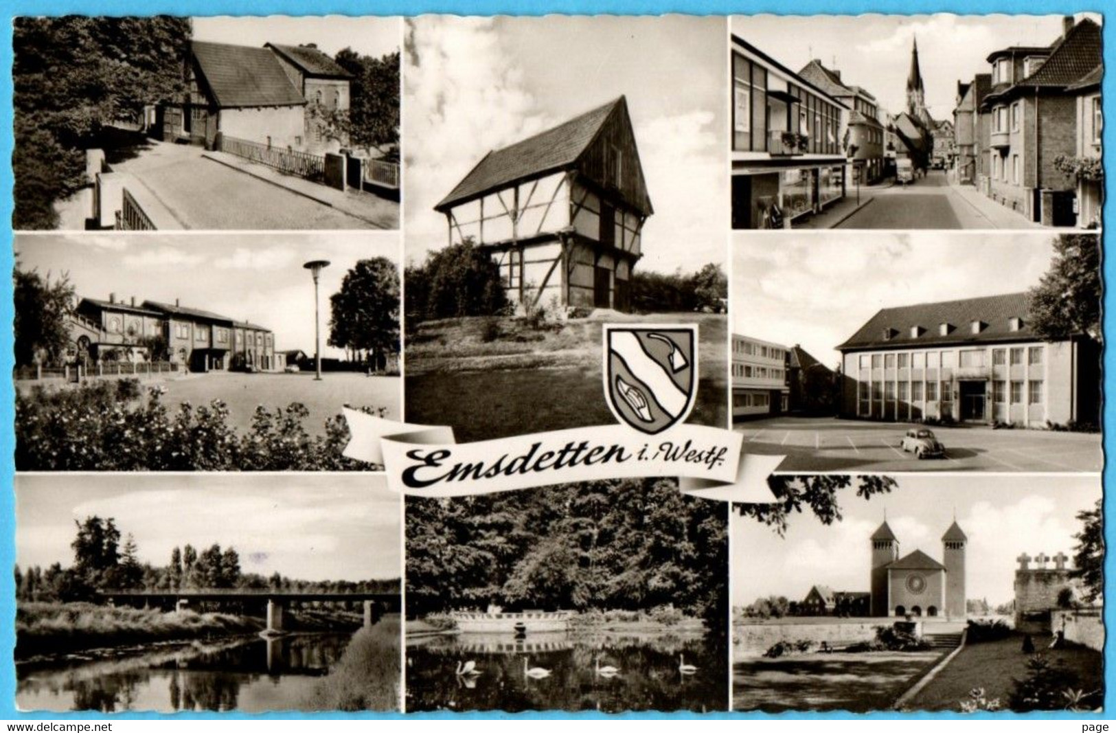 Emsdetten,Mehrbildkarte,1965 - Emsdetten