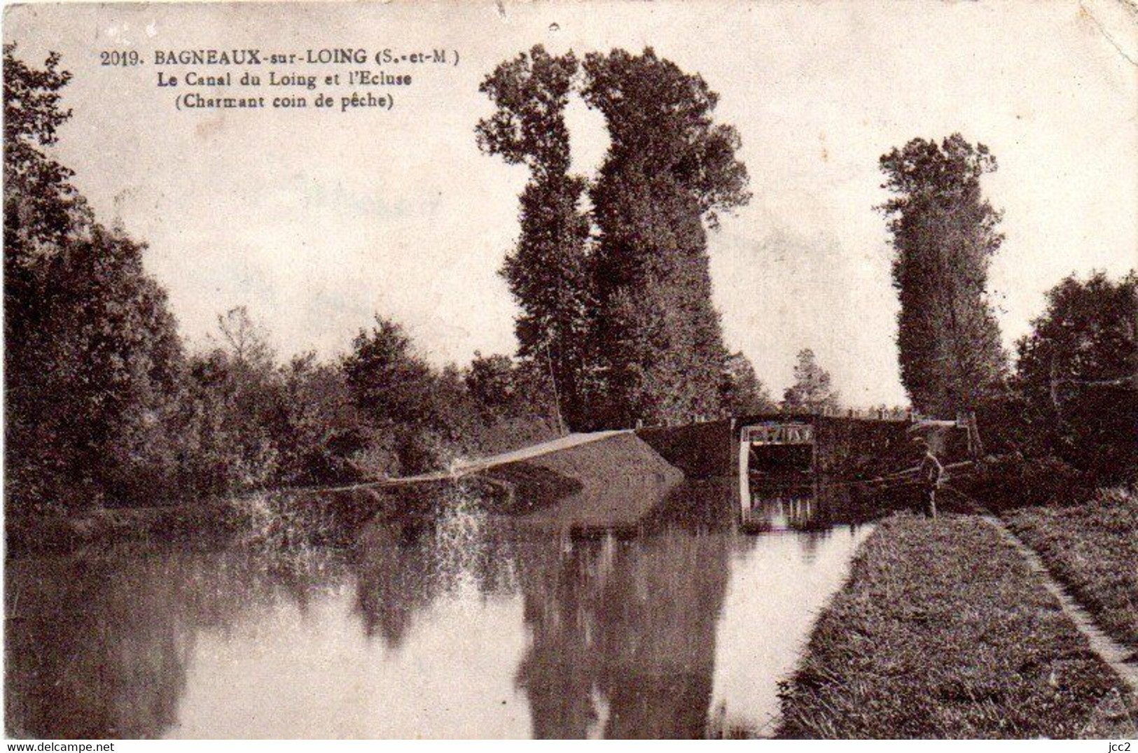 77 - Bagneaux-sur-Loing - Le Canal Et L'écluse - Bagneaux Sur Loing