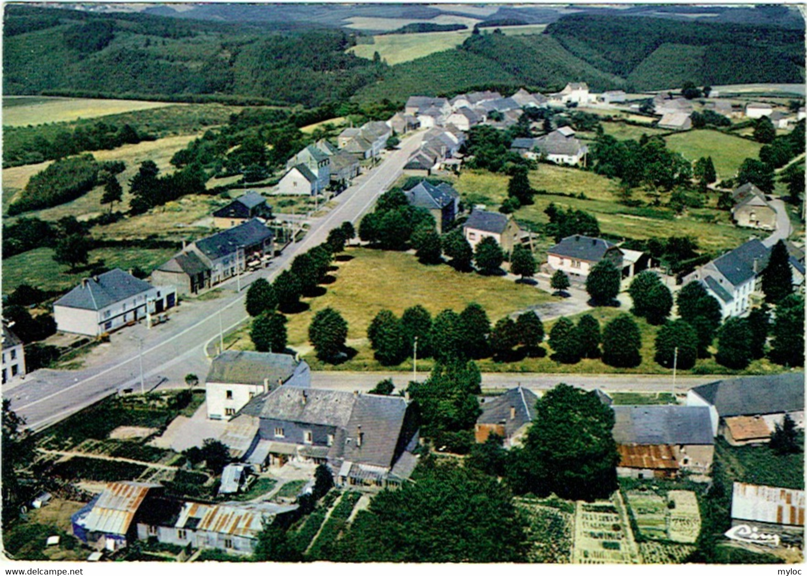 Fauvillers. Vue Aérienne. - Fauvillers