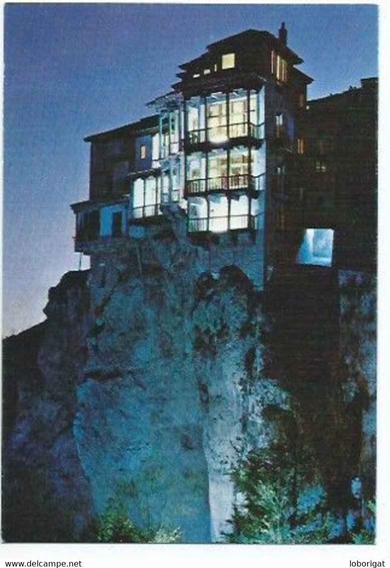 CASAS COLGADAS, NOCTURNO.- CUENCA.- ( ESPAÑA ). - Cuenca