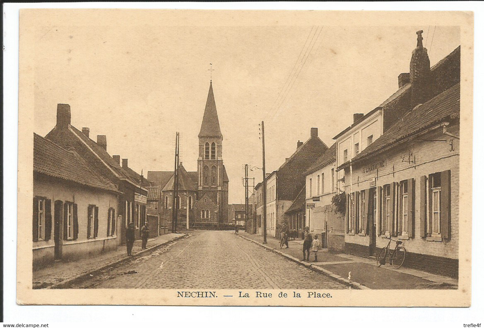 Néchin - La Rue De La Place - Estaimpuis