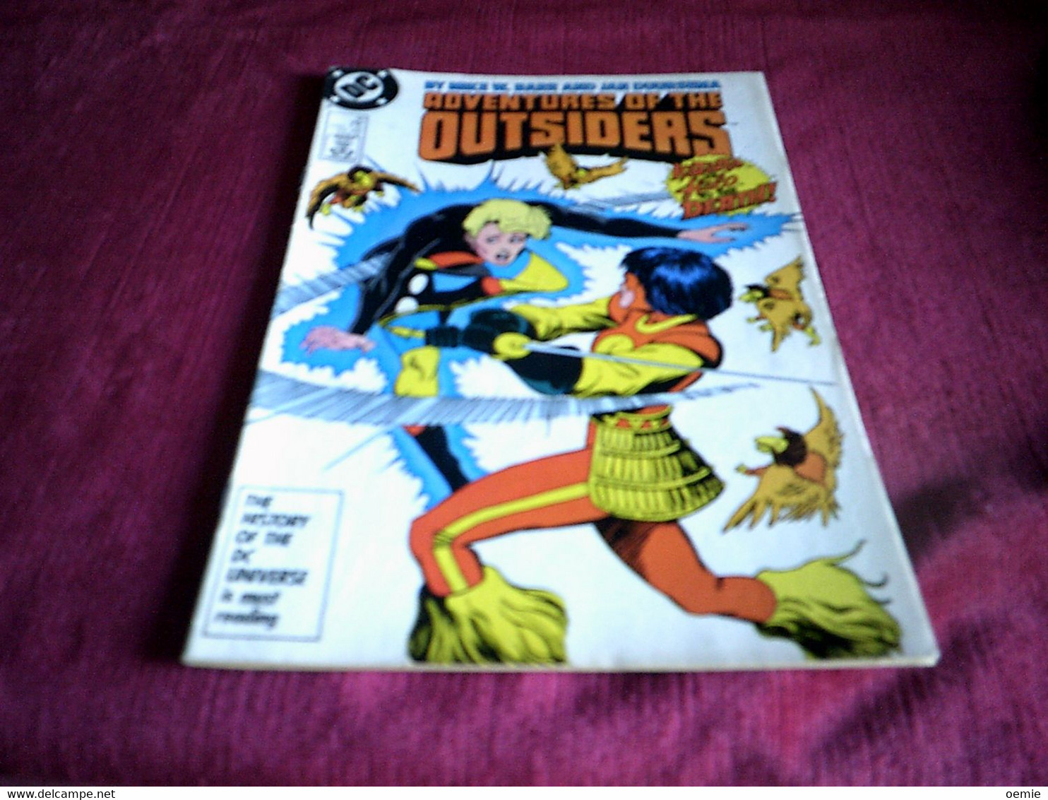 ADVENTURES OF THE OUTSIDERS   N° 46 JUNE 87 - DC