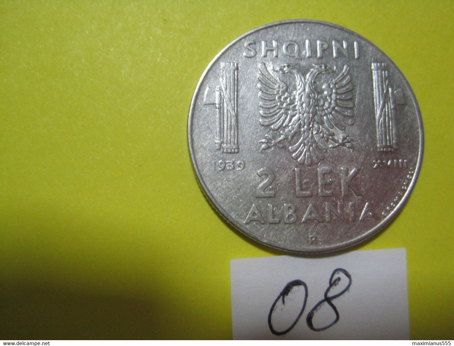 Albania 2 Lek 1939 (08) - Albania