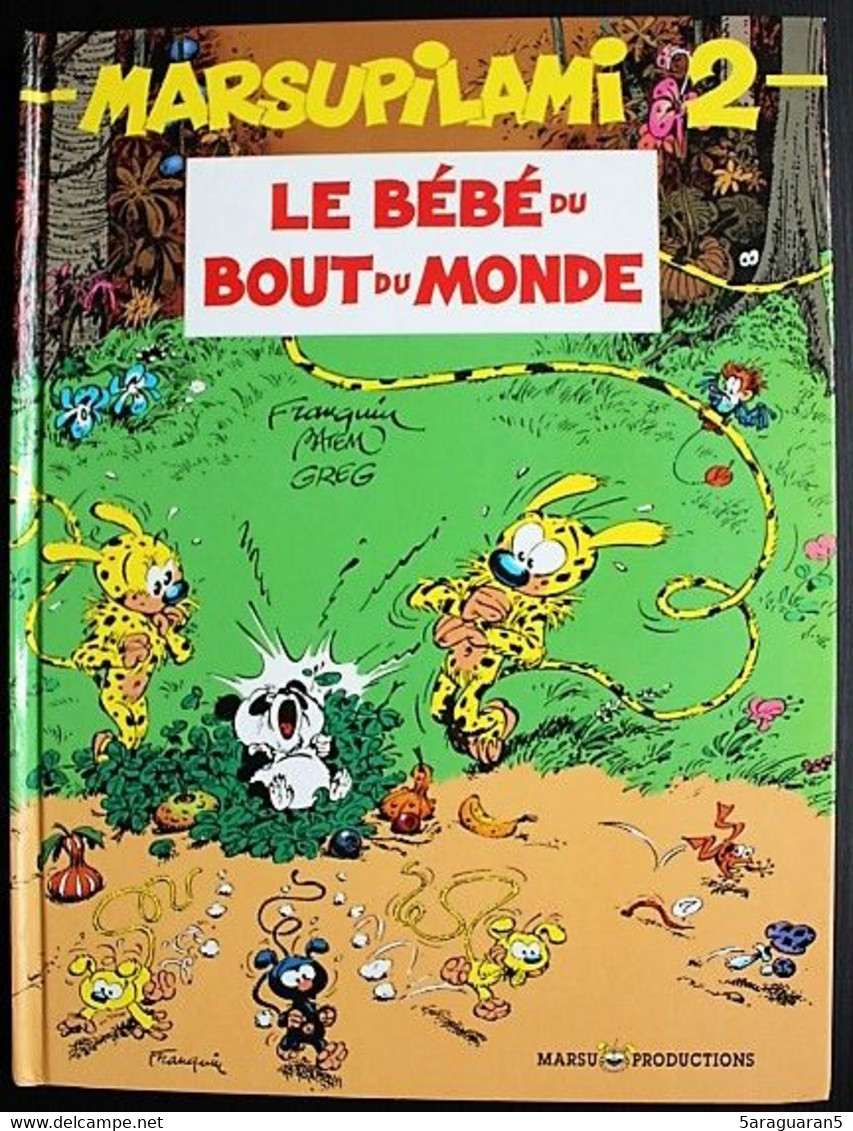 BD - Marsupilami - 02 - Le Bébé Du Bout Du Monde - Rééd. 2003 - Marsupilami