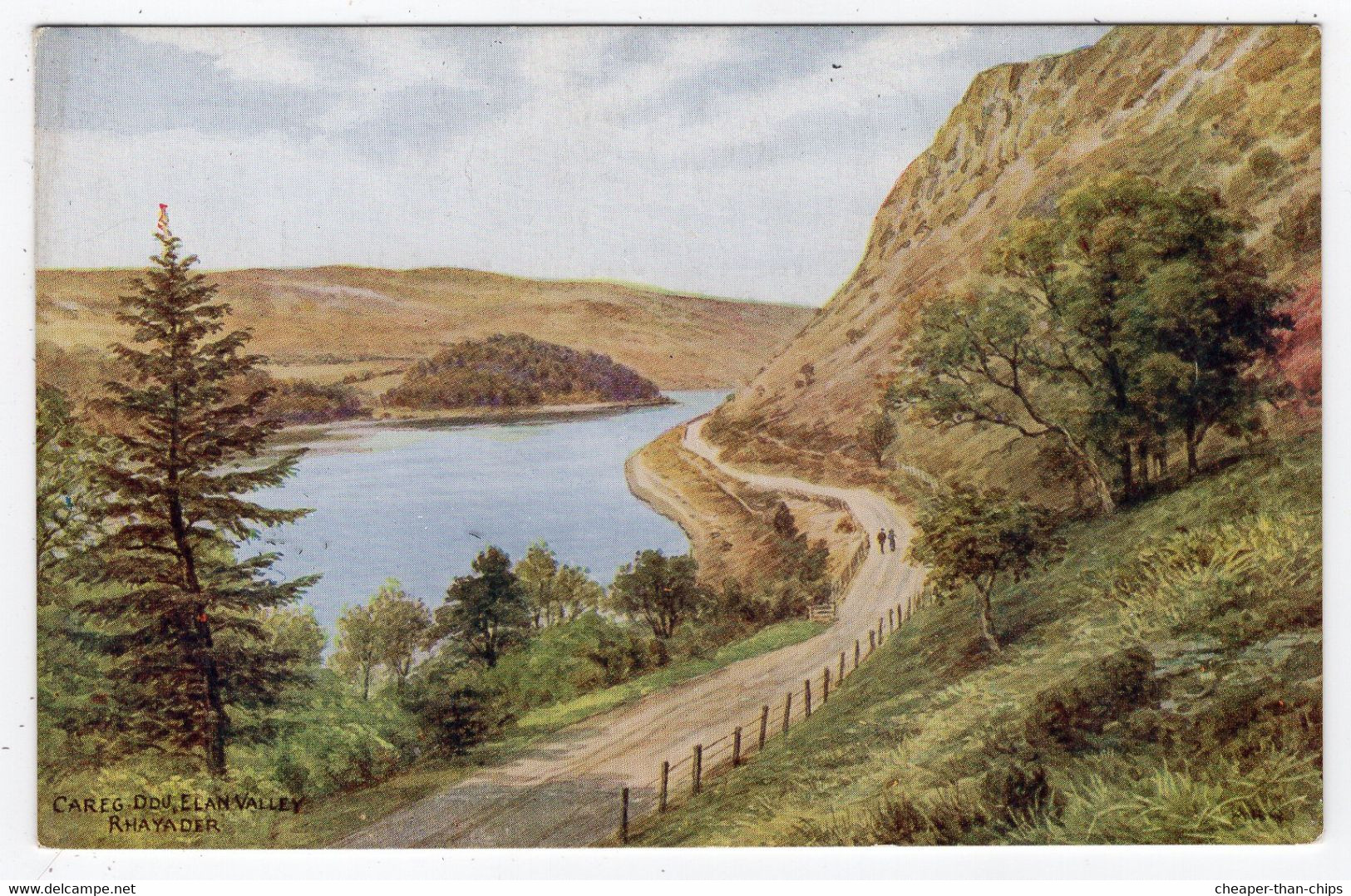 RHYADER - Careg Ddu, Elan Valley - A.R. Quinton - Salmon *2167 - Pembrokeshire