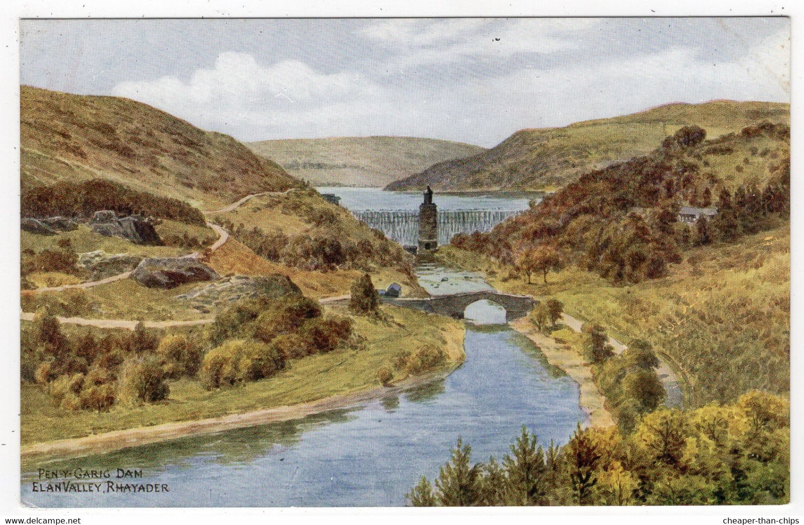 RHYADER - Pen-y-Garig Dam, Elan Valley - A.R. Quinton - Salmon *2166 - Pembrokeshire