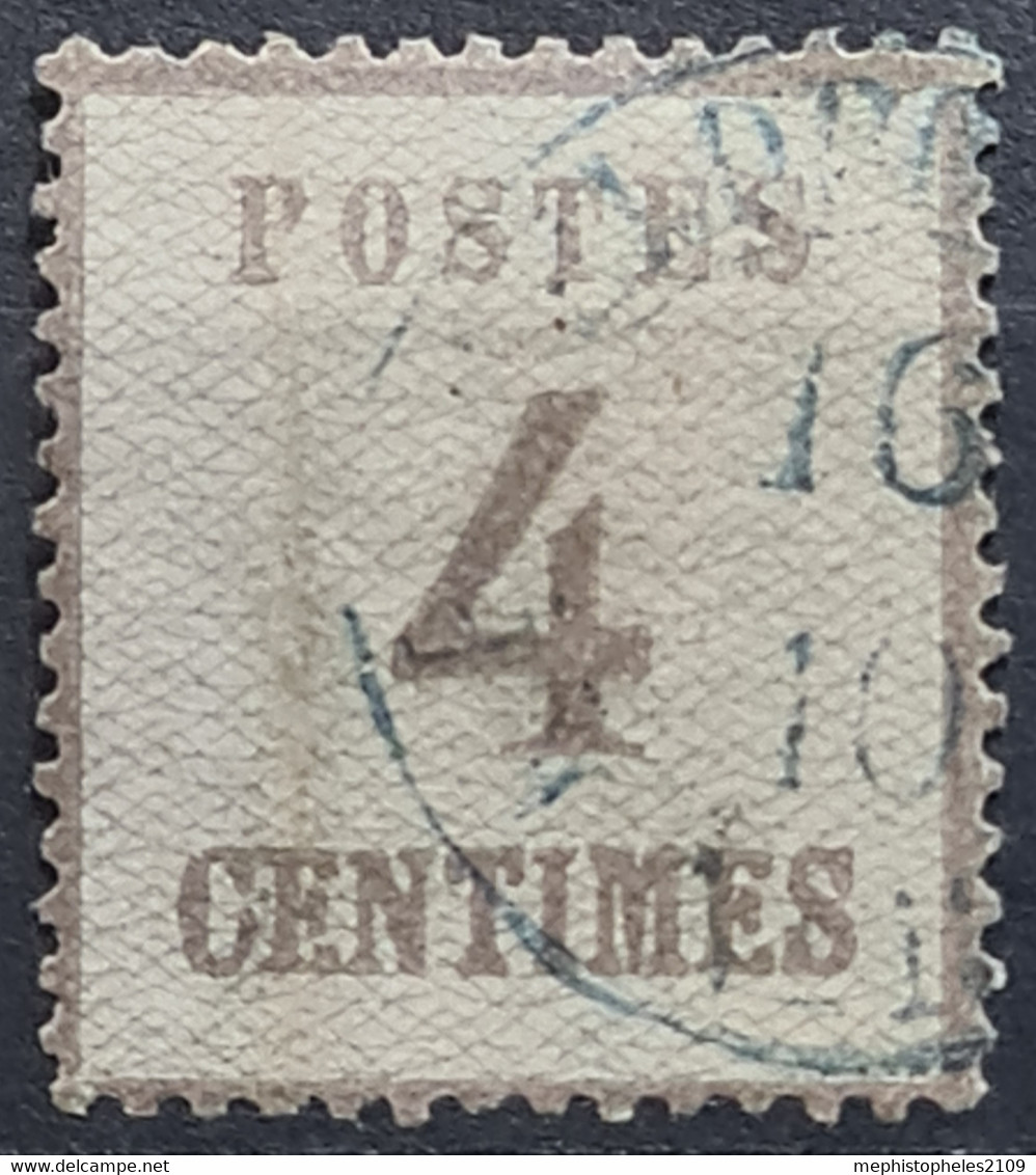 ALSACE-LORRAINE 1870 - Canceled - YT 3 - 4c - Altri & Non Classificati