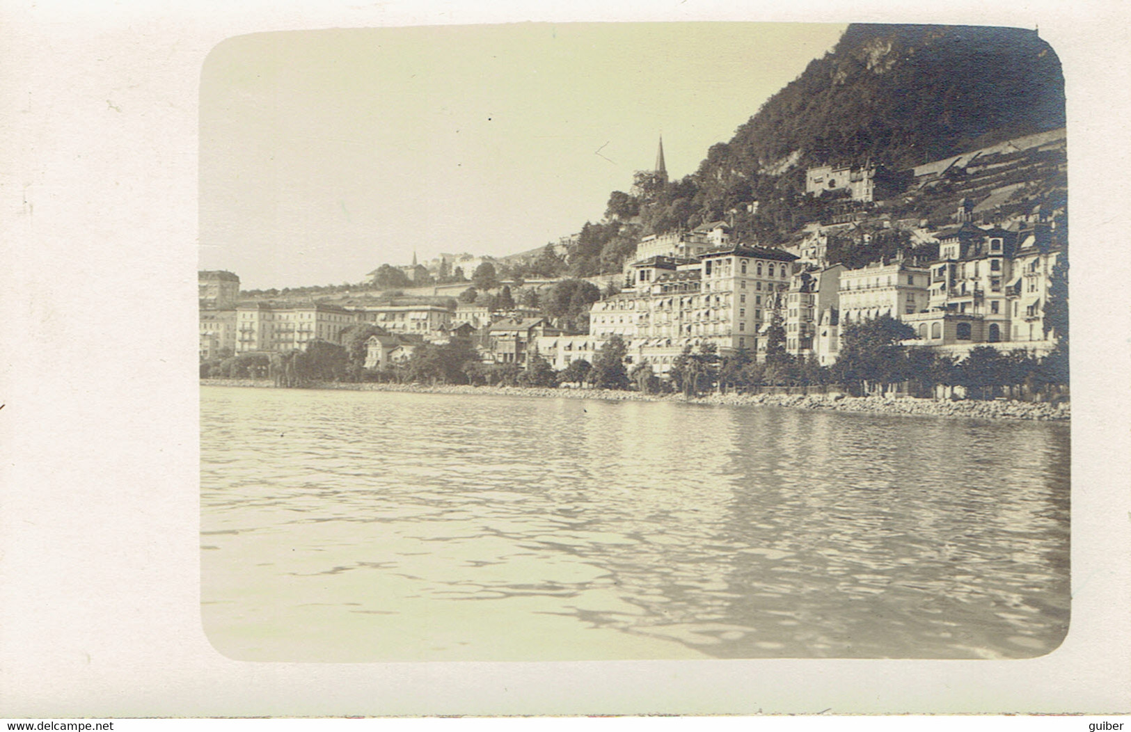 Montreux  Hotel Exelsior Et  Brener  Carte Photo - Montreux