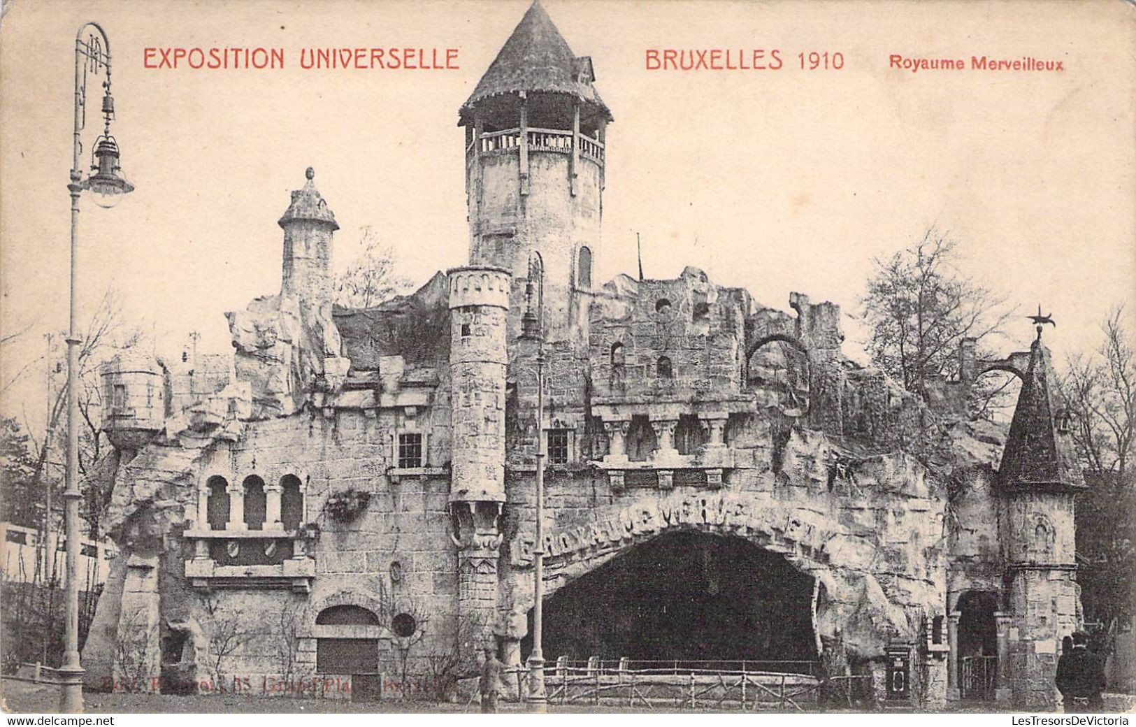 CPA Exposition Universelle Bruxelles 1910 - Royaume Merveilleux - Mostre Universali