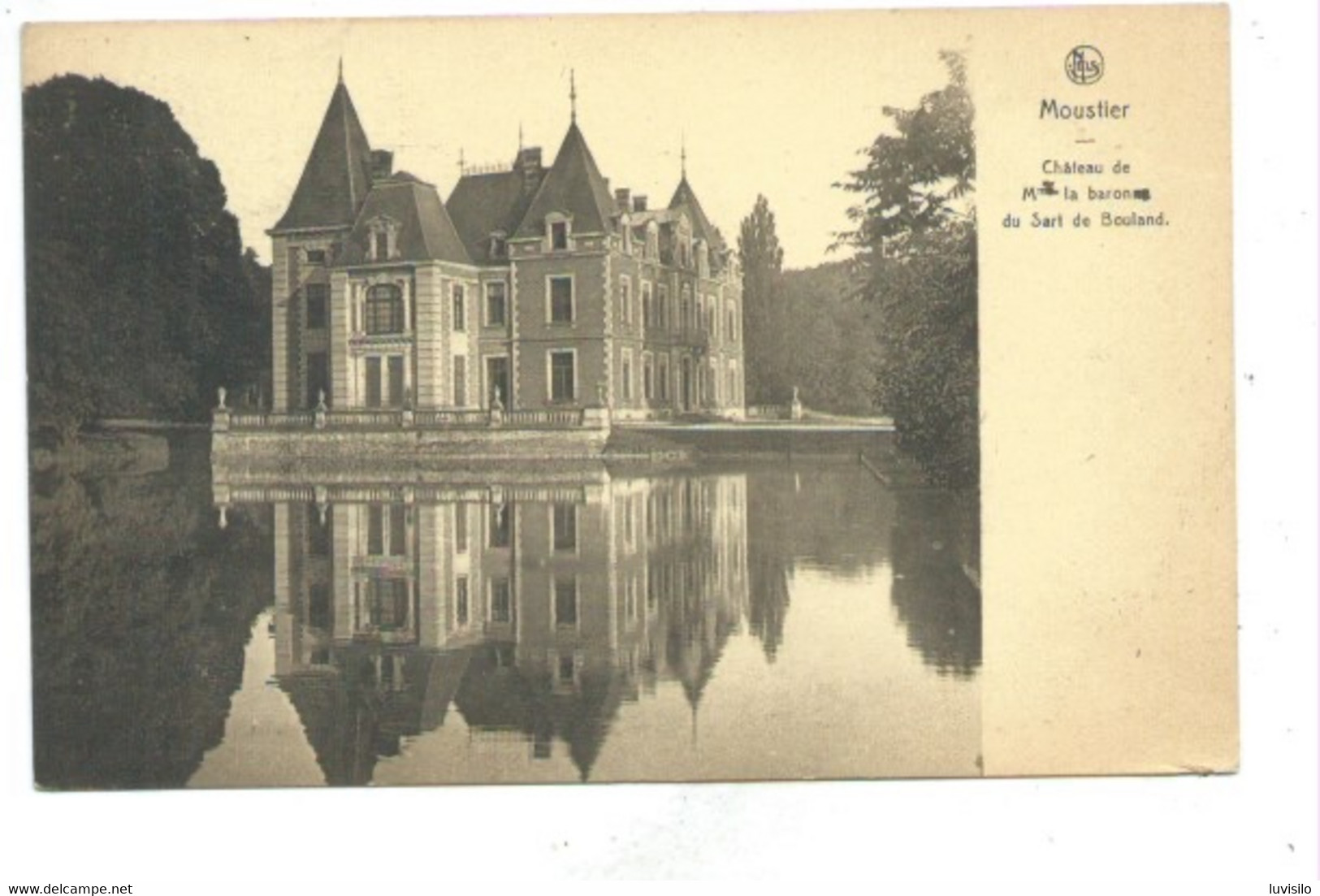 Moustier Château De Sart De Bouland - Frasnes-lez-Anvaing