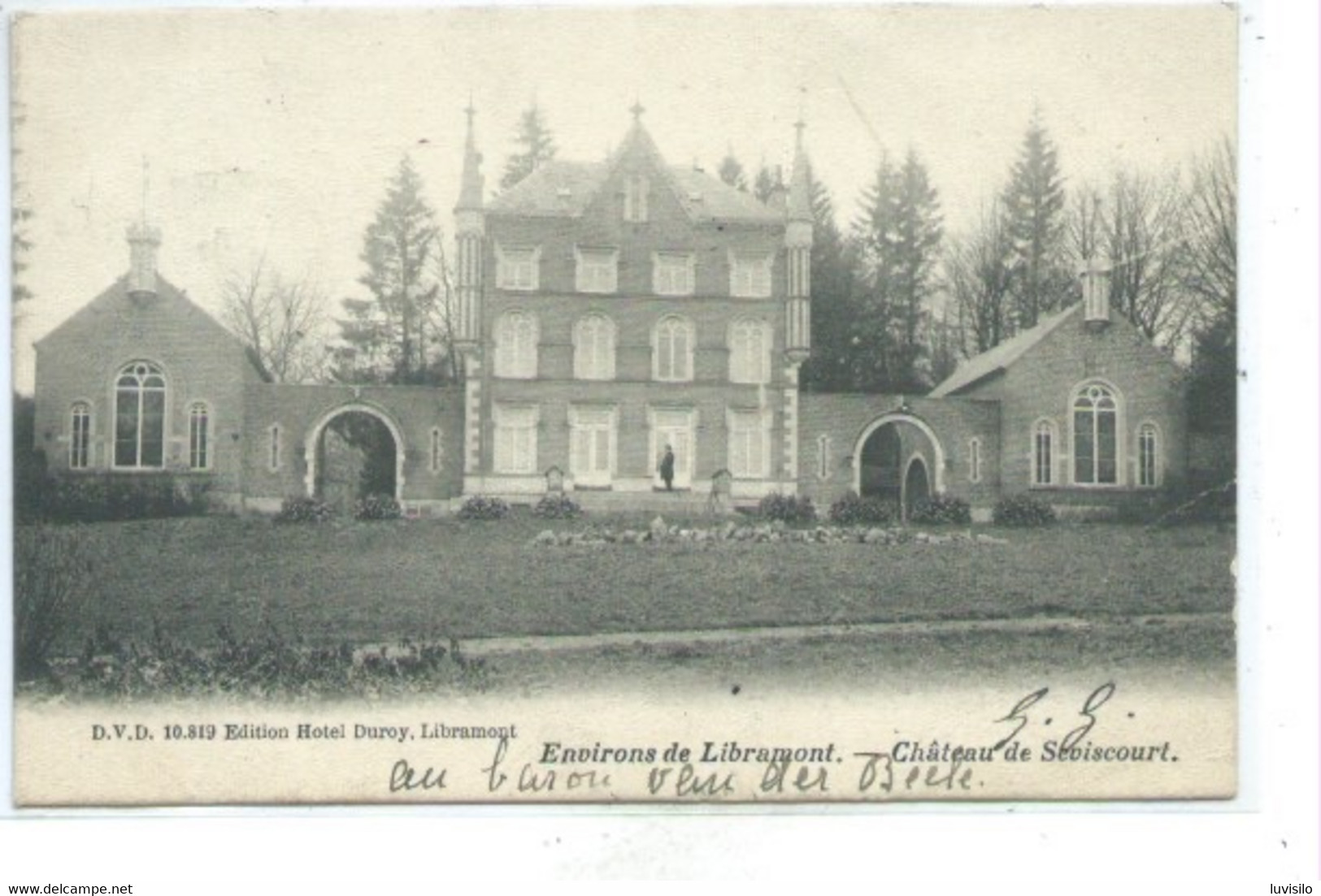 Environs De Libramont - Château De SEVISCOURT - DVD No 10819 - Libramont-Chevigny