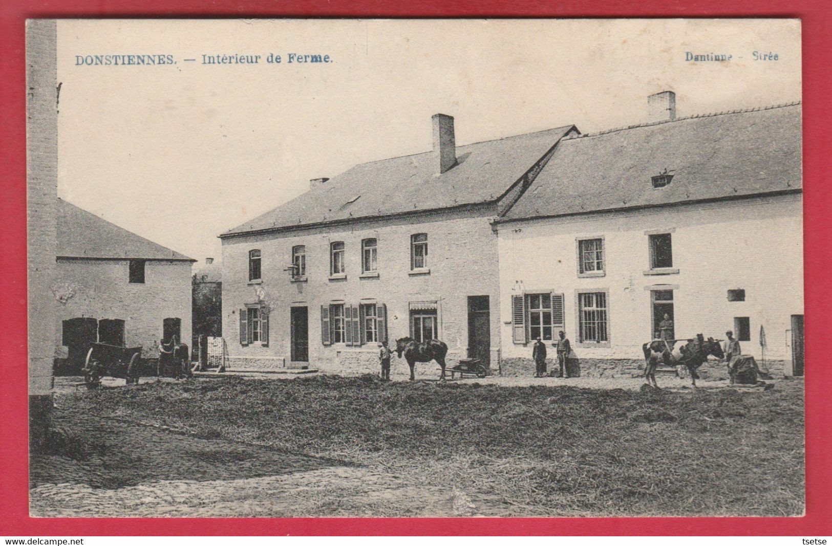 Donstiennes - Intérieur De Ferme ( Voir Verso ) - Thuin