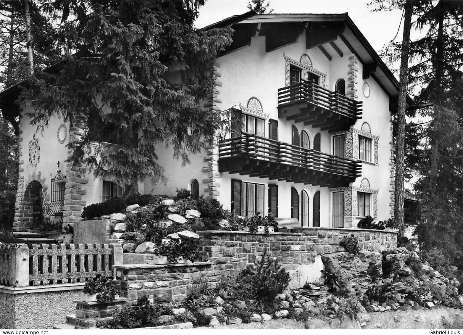 Flims Waldhaus Villa Ruhfels  (10 X 15 Cm) - Flims