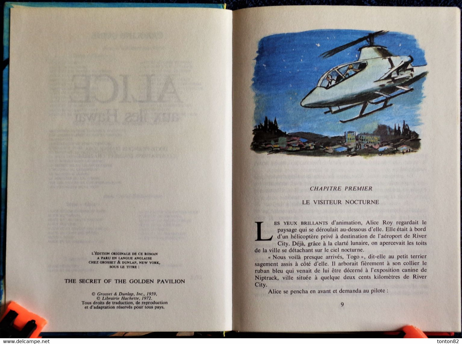 Caroline Quine - ALICE Aux Îles Hawaï  - Idéal Bibliothèque - ( 1972 ) . - Ideal Bibliotheque