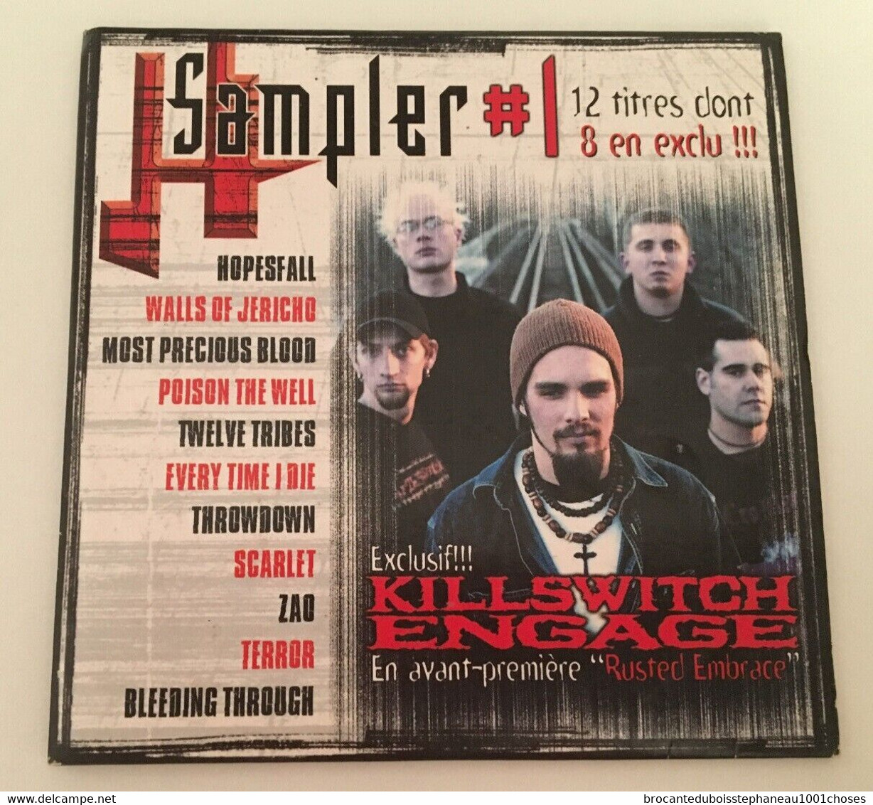 CD Sampler Exclusif !!!  Killswith Engage  (2004) - Hard Rock En Metal