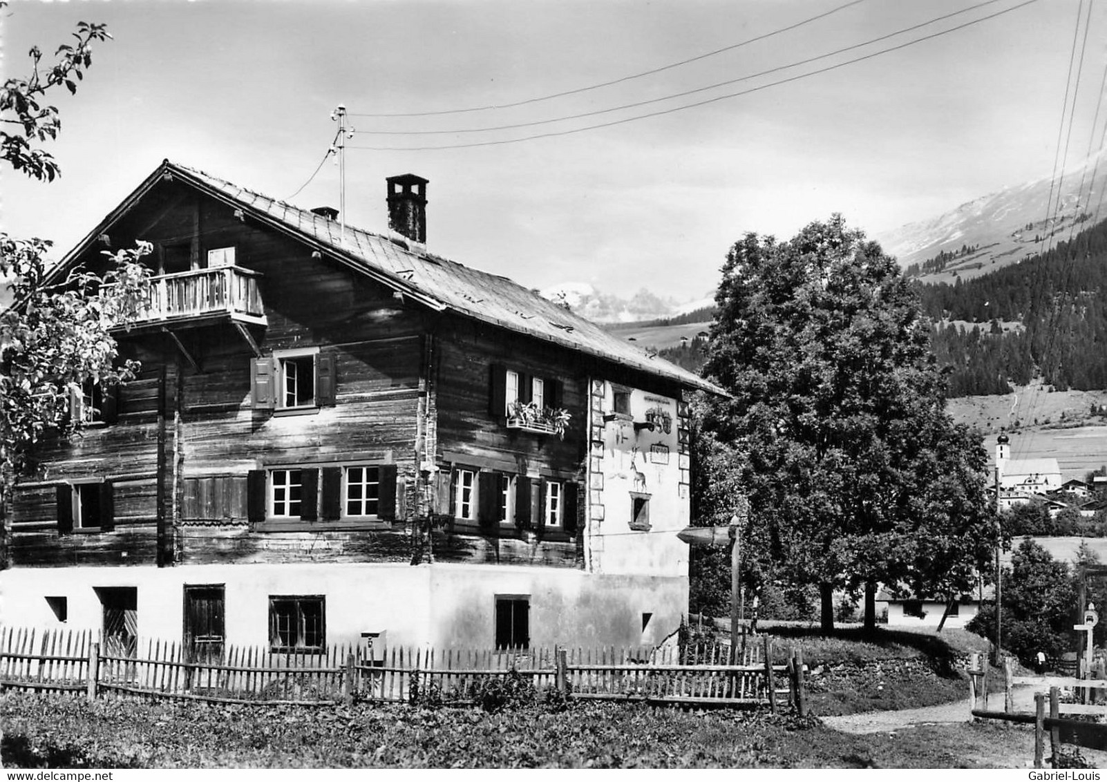 Flims Waldhaus Bauernhaus  (10 X 15 Cm) - Flims