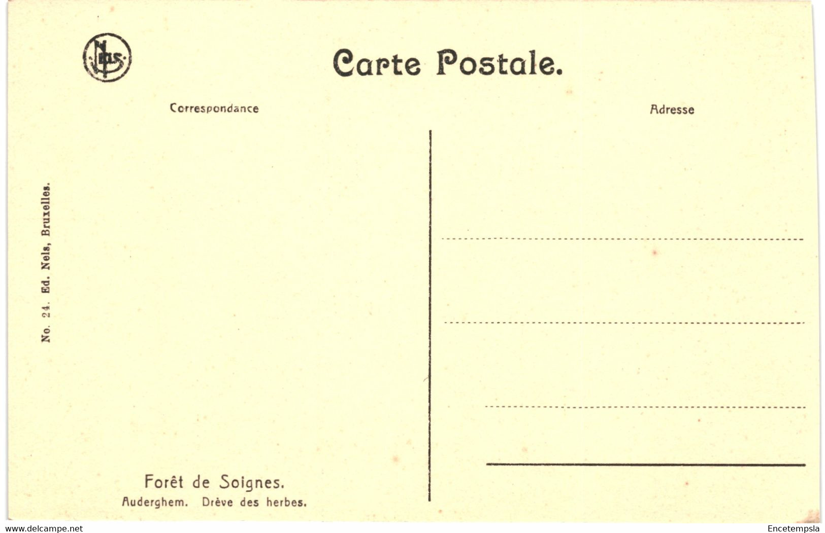 CPA Carte Postale  Belgique-Bruxelles Auderghem- Forêt De Soignes Drève Des Herbes    VM50680 - Forêts, Parcs, Jardins
