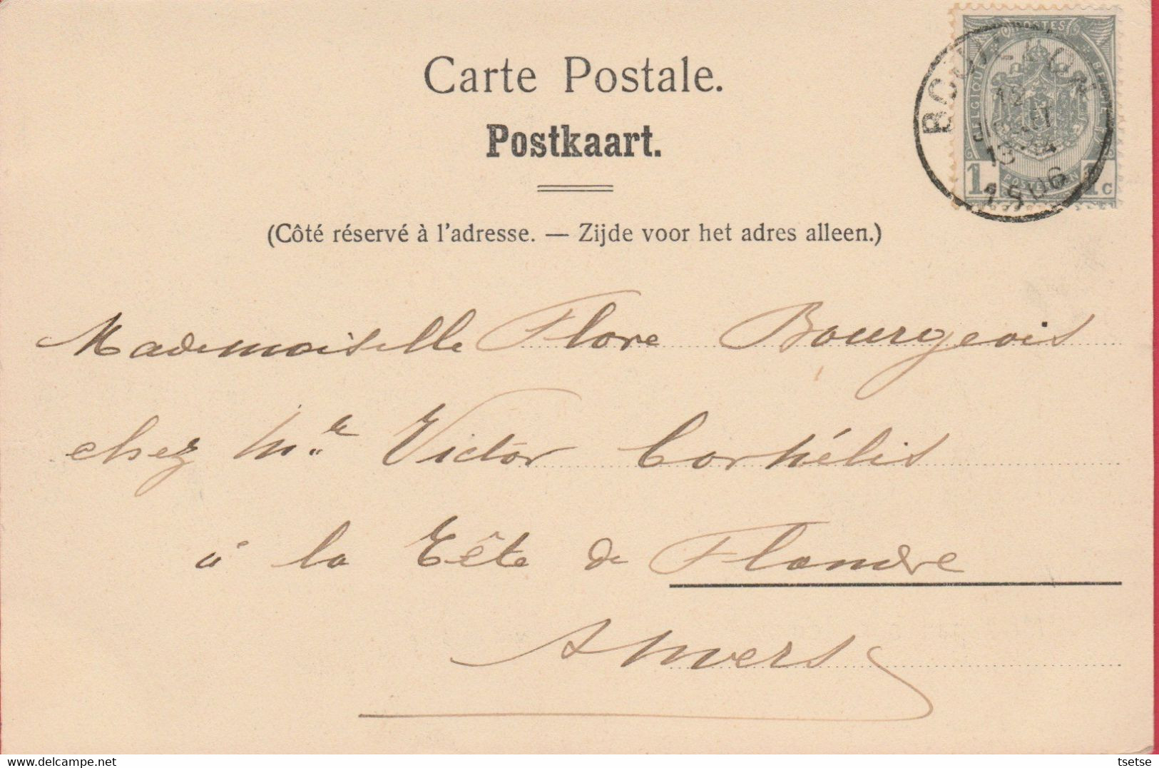 Mortehan Sur Semois -  Vue Générale ... De La Localité - 1906 ( Voir Verso ) - Bertrix
