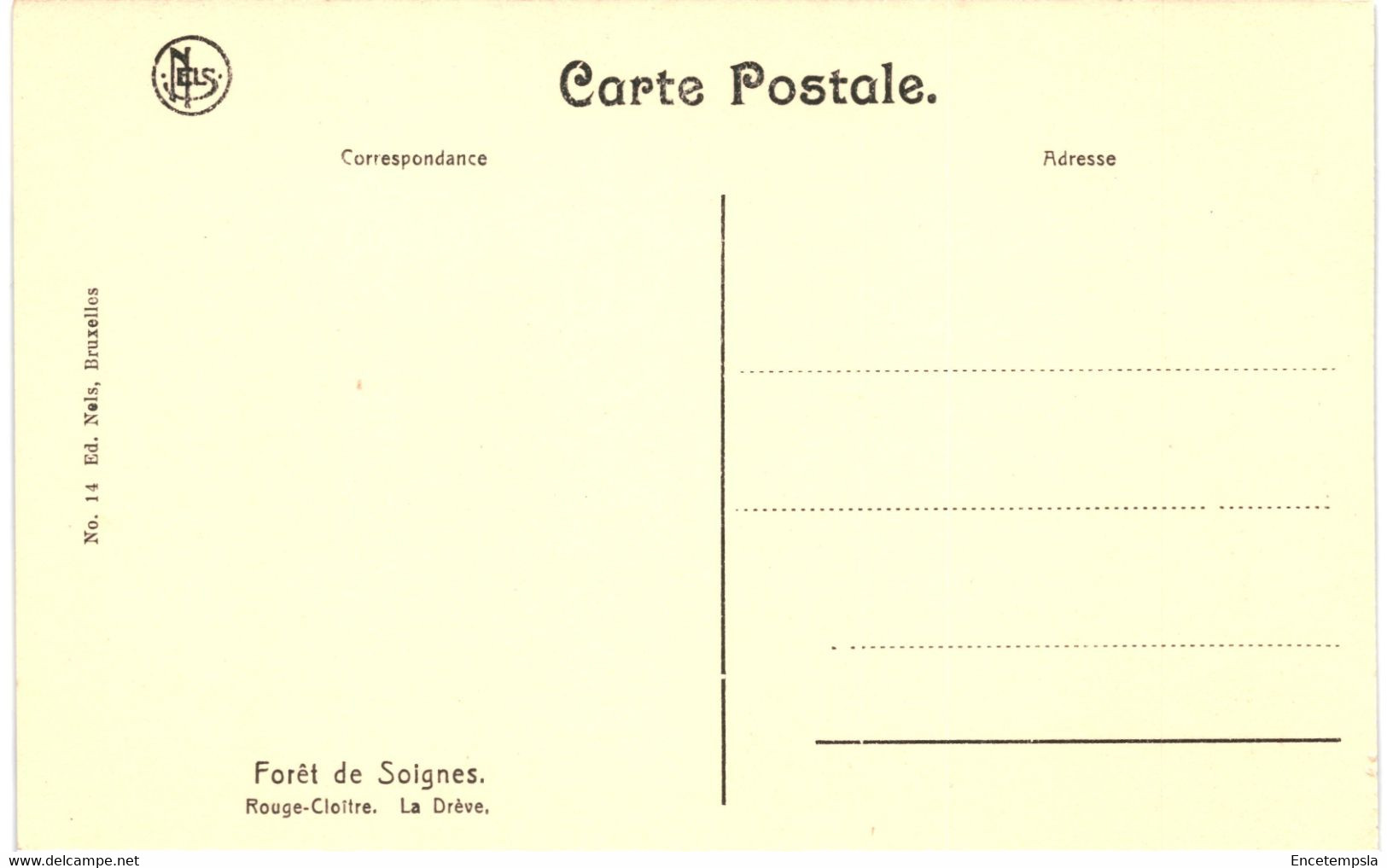 CPA Carte Postale  Belgique-Bruxelles  Forêt De Soignes -le Rouge Cloître La Drève Les Moutons VM50688 - Forêts, Parcs, Jardins