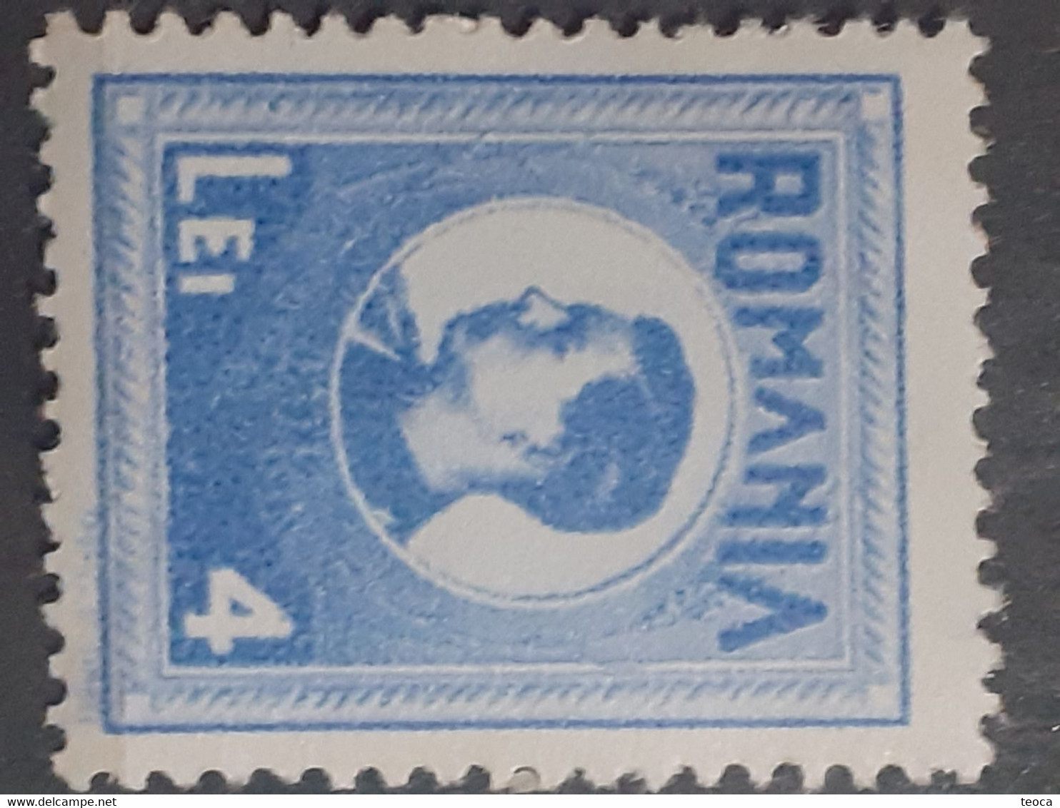 Errors Romania 1942 King Michael Of Romania Different Color Revenue Stamps Postal - Plaatfouten En Curiosa