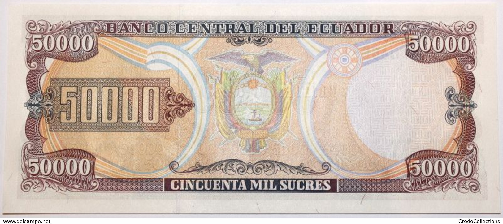 Équateur - 50000 Sucres - 1999 - PICK 130e.2 - NEUF - Ecuador
