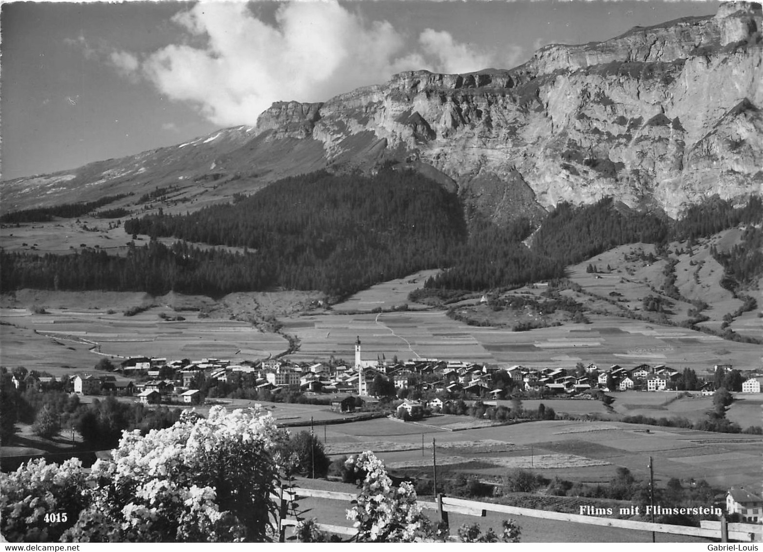 Flims Mit Flimserstein (10 X 15 Cm) - Flims