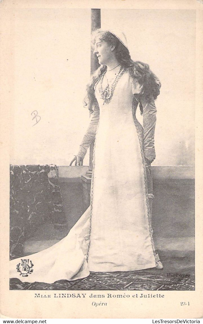 CPA Mlle Lindsay Dans Roméo Et Juliette - Opéra - Famous Ladies