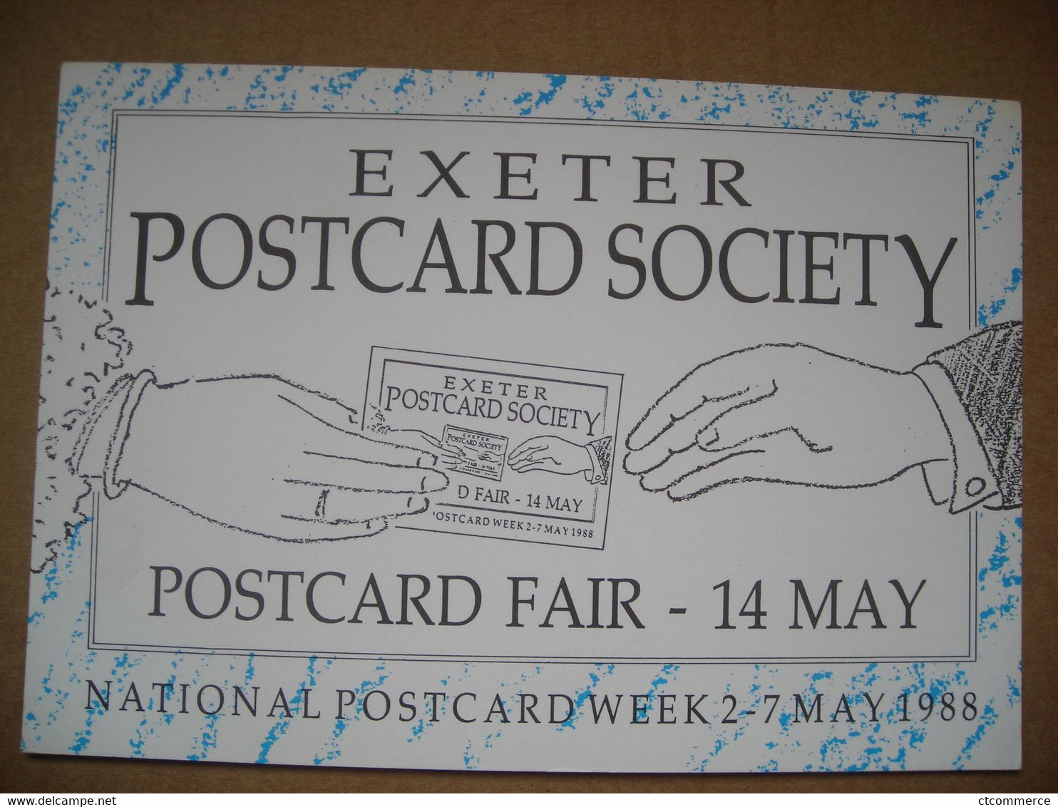 Exeter Postcard Society Société De Cartes Postales D'Exeter 1988 - Exeter