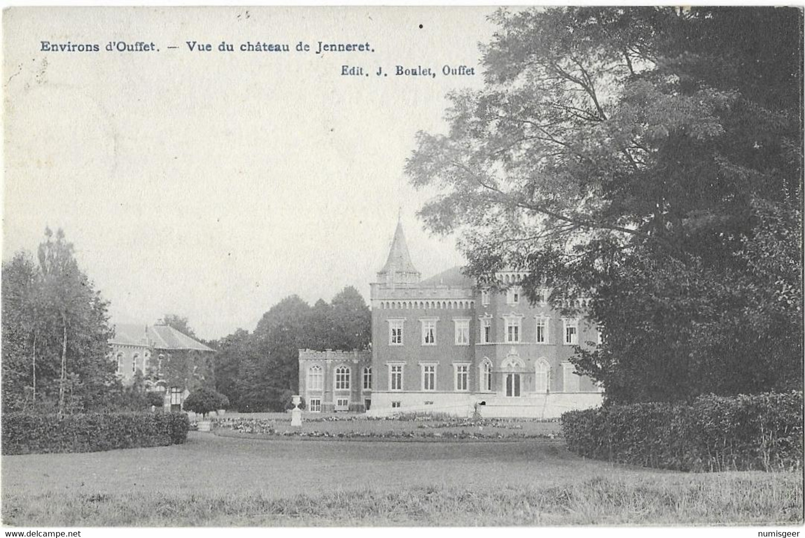 Environs D'Ouffet  --  Vue Du Château De Jenneret - Ouffet