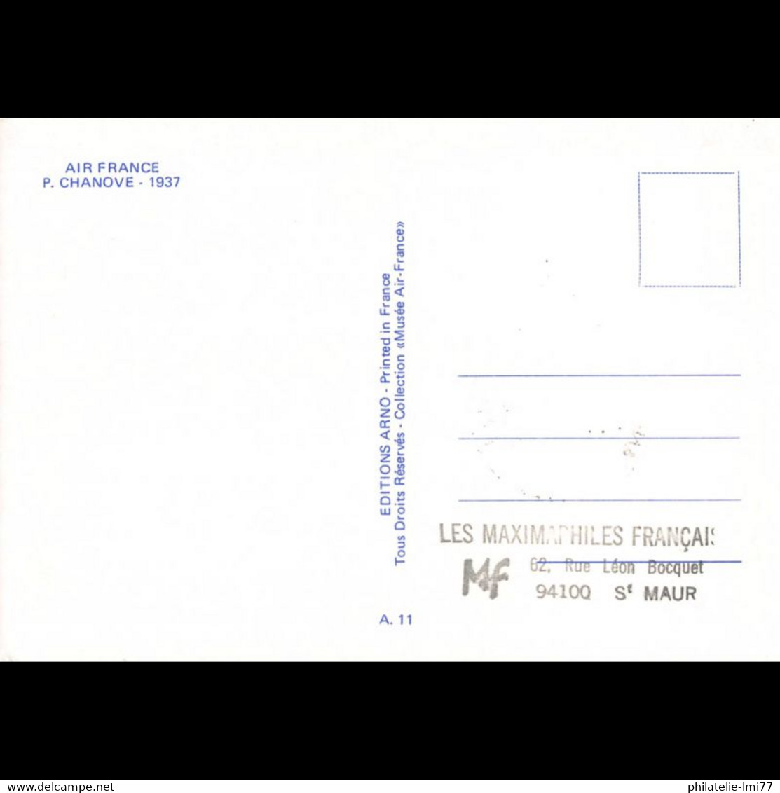 Carte Maximum - N° 2278 - 50e Anniversaire D'Air France - 1980-1989