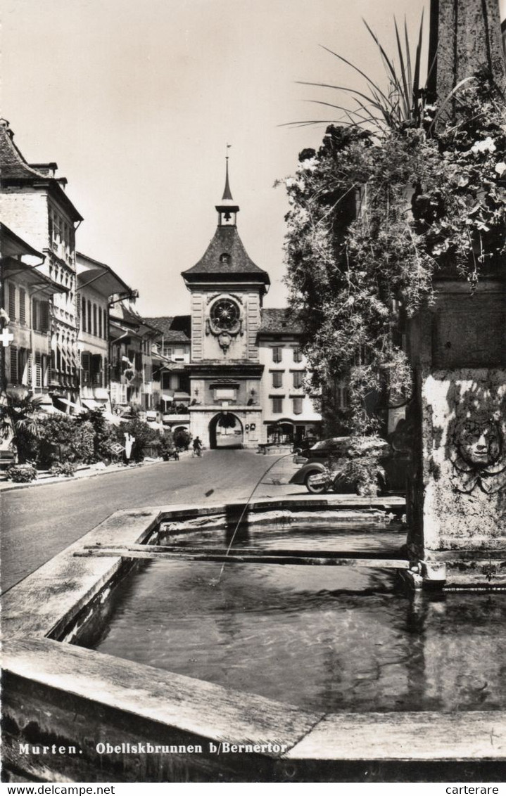 SUISSE,HELVETIA,SWISS,SWITZERLAND,SVIZZERA,SCHWEIZ ,FRIBOURG,MORAT,MURTEN,RARE,FONTAINE - Fribourg