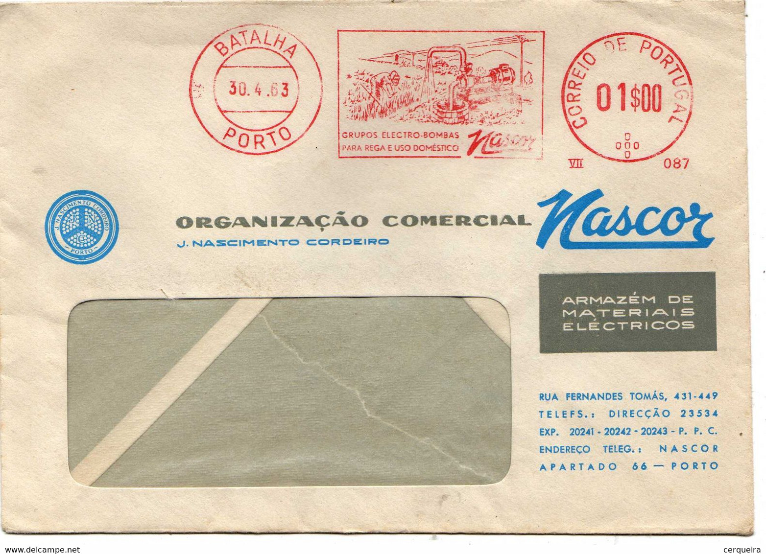 Franquia Mecânica PUBLICITARIO-Nascor - Franking Machines (EMA)