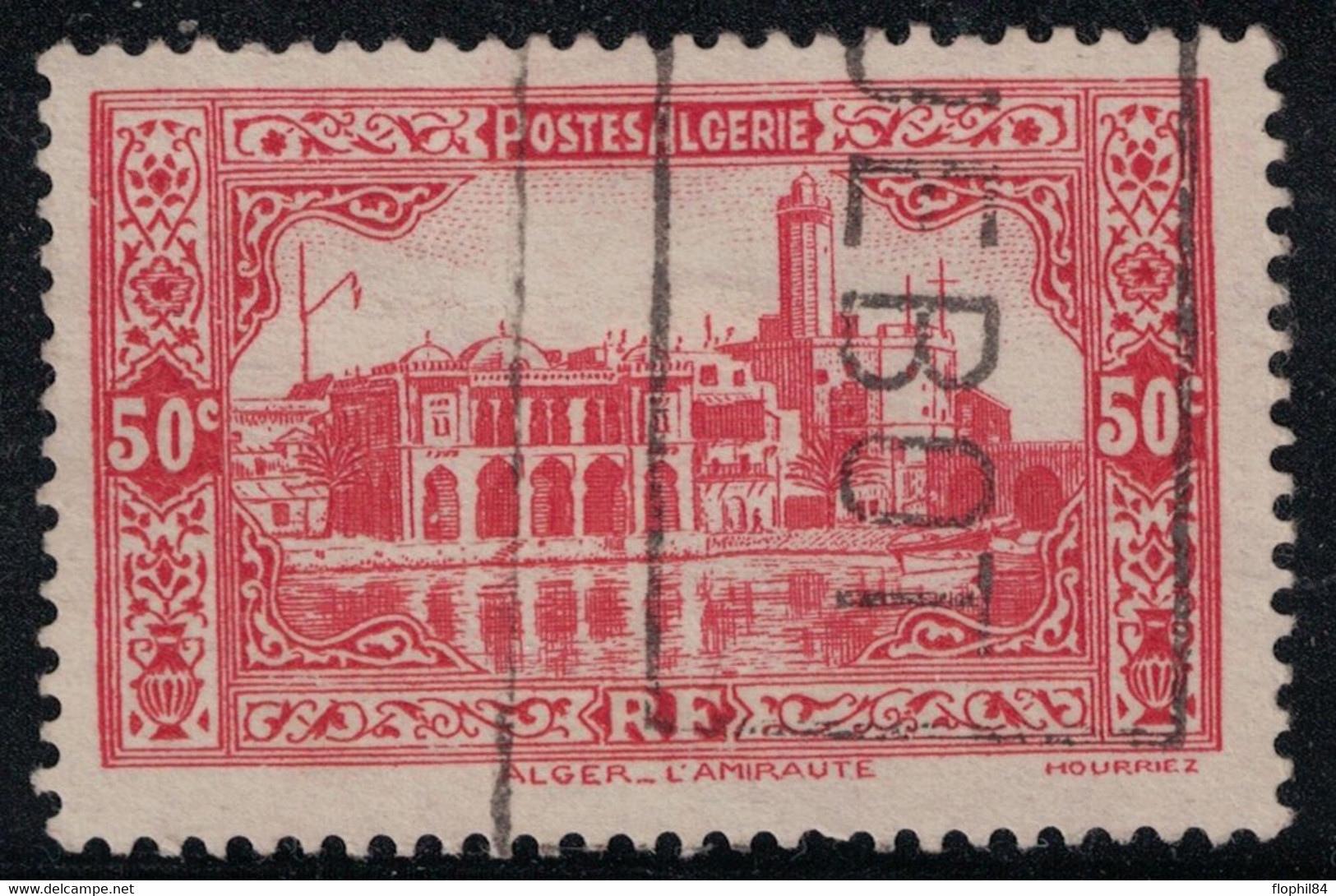 ALGERIE - N°112 - OBLITERATION MECANIQUE MARITIME -  PAQUEBOT. - Used Stamps