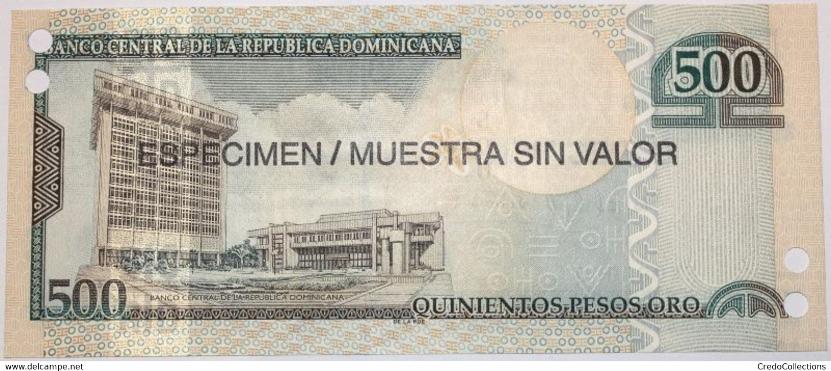 Dominicaine (Rép.) - 500 Pesos Oro - 2006 - PICK 179as - NEUF - Dominicaine