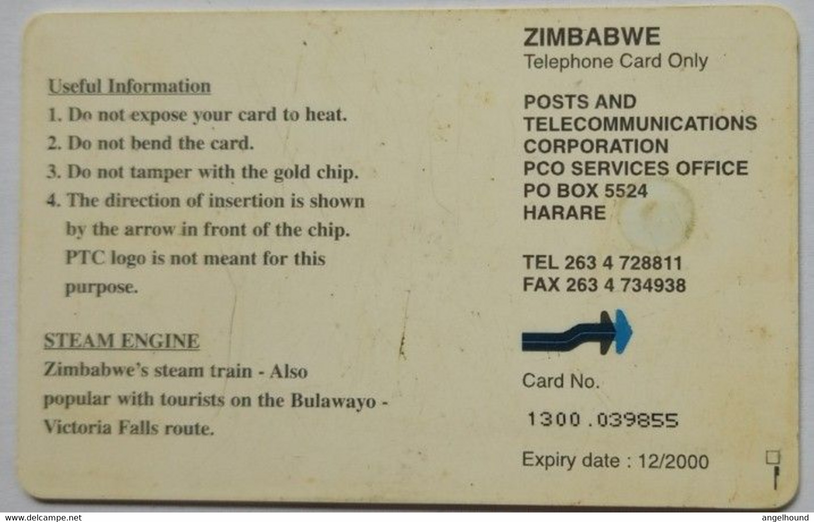 Zimbabwe $200 " Steam Engine " - Zimbabwe